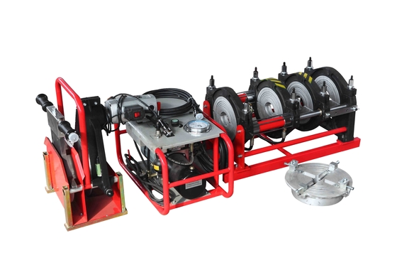 Hydrauliczna maszyna do zgrzewania doczołowego HDPE Łączenie rur 10-calowe automatyczne