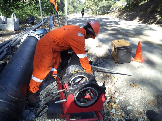 ZEMO 5,35KW HDPE Spawarka doczołowa, maszyna do łączenia rur IPS HDPE