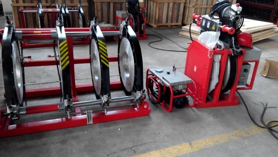 500MM hydrauliczna maszyna do zgrzewania doczołowego ISO, zgrzewarka termofuzyjna 415V
