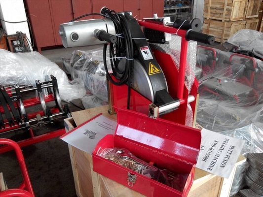 Zgrzewarka doczołowa 355 mm 110 V HDPE, hydrauliczna maszyna do zgrzewania doczołowego o mocy 1,1 kW
