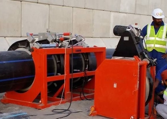 800MM Hdpe hydrauliczna spawarka doczołowa DVS2207/1 08/2007