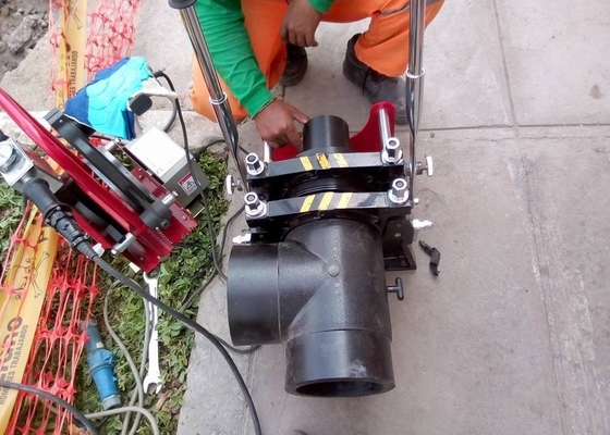 110V 60HZ Ręczna spawarka Hdpe Zatwierdzona przez CE Łatwa obsługa