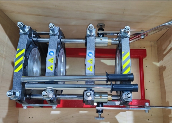 200MM Ręczna zgrzewarka doczołowa, czterozaciskowa zgrzewarka doczołowa HDPE