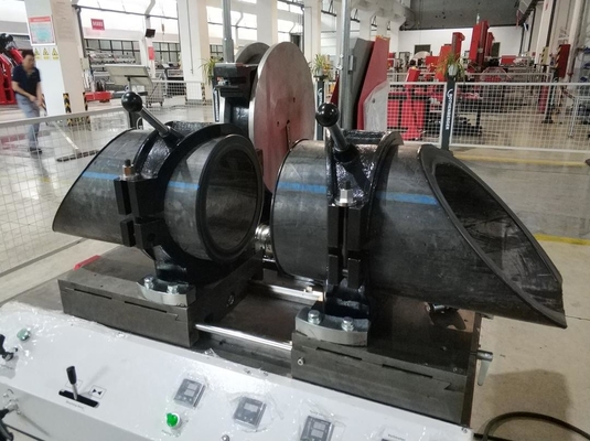 SHG315 Montaż warsztatowy Zgrzewarka elektrooporowa do rur 315 mm 7,25 kW